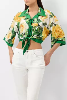 Блузка Dolce & Gabbana Модель Из Коллекции Flowering