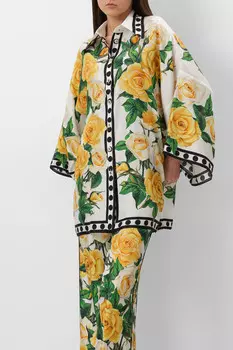Рубашка Dolce & Gabbana Модель Из Коллекции Flowering
