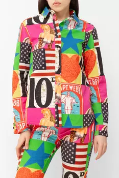 Рубашка Iceberg Модель Из Капсульной Коллекции