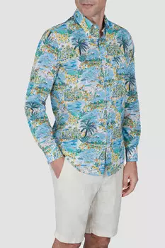 Рубашка Paul&Shark Модель Из Коллекции Riviera Hello Capri