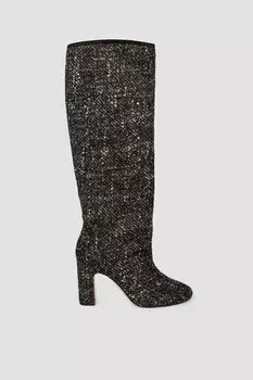 Сапоги Kiton Из Плотного Фактурного Твида