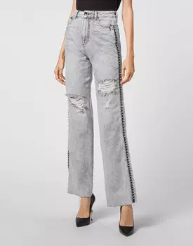 Широкие Джинсы Philipp Plein