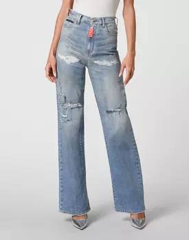 Широкие Джинсы Philipp Plein
