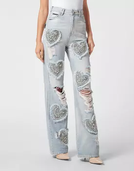 Широкие Джинсы Philipp Plein