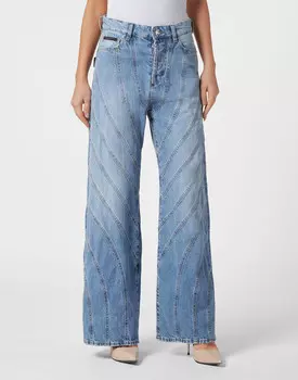 Широкие Джинсы Philipp Plein