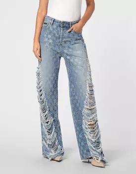 Широкие Джинсы Philipp Plein