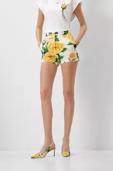 Шорты Dolce & Gabbana Модель Из Коллекции Flowering
