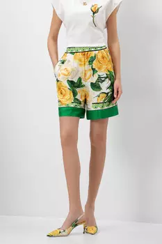 Шорты Dolce & Gabbana Модель Из Коллекции Flowering
