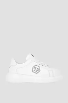 Сникеры Philipp Plein Модель Lo-Top New Basic Hexagon