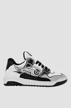 Сникеры Philipp Plein Модель Lo-Top Strass