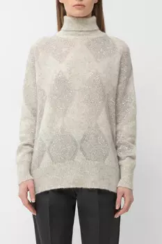 Свитер Brunello Cucinelli Модель Dazzling Argyle