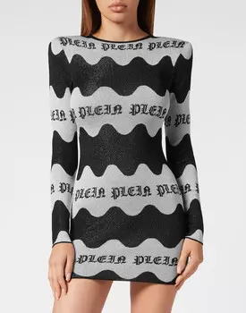 Трикотажное Платье Philipp Plein