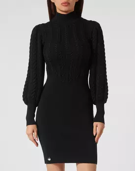 Трикотажное Платье Philipp Plein