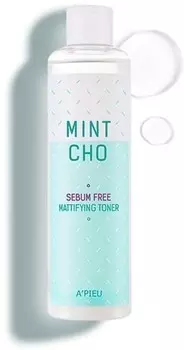 APieu Mintcho Sebum Free Mattifying Toner