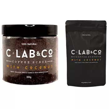 C Lab and Co Coffee Scrub With Coconut