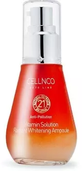 Cellnco Boto Line Vitamin Solution Radiant Whitening Ampoule