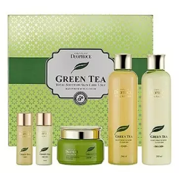 Deoproce Premium Green Tea Total Solution Set