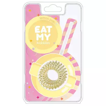 Eat My Bobbles Lemon Pop Scrunchy