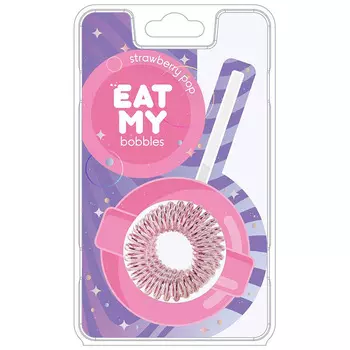 Eat My Bobbles Strawberry Pop Scrunchy