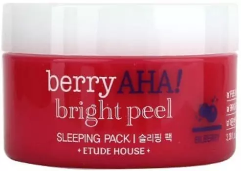 Etude House Berry Aha Bright Peel Sleeping Pack