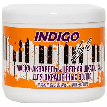 Indigo Style Mask Music Octave Notes Colors