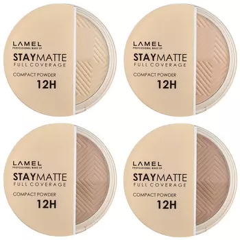 Lamel Stay Matte Compact Powder