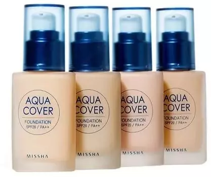 Missha Aqua Cover Foundation SPFPA