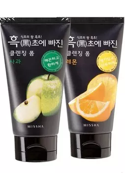 Missha Fall Black Vinegar Cleansing Foam