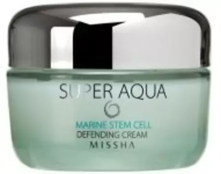 Missha Super Aqua Marine Stem Cell Lucent Defending Cream