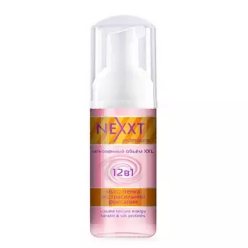 Nexxt Volume Texture Energy Keratin And Silk Proteins MousseFoam