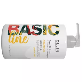 Ollin Professional Basic Line Argan Oil Shine And Brilliance Shampoo