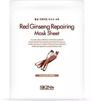 Skin Red Ginseng Repairing Mask Sheet