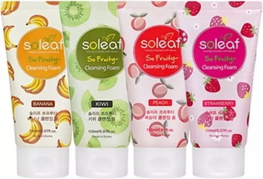 Soleaf So Fruity Cleansing Foam