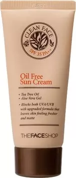 The Face Shop Clean Face Oil Free Sun Cream SPF PA