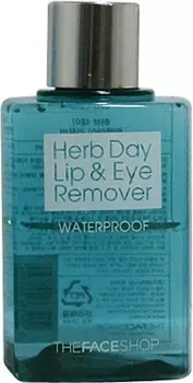 The Face Shop Herb Day Lip and Eye Make Up Remover Waterproof