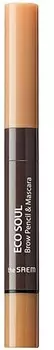 The Saem Eco Soul Brow Pencil And Mascara