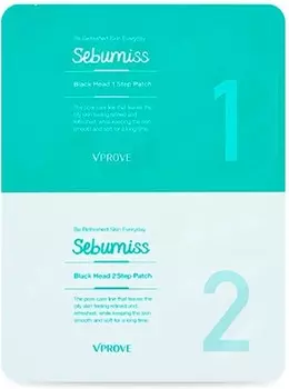 Vprove Sebumiss Black Head Step Patch