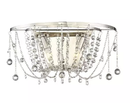 0019/2W-CLCR Бра настенное Lumien Hall Мегали