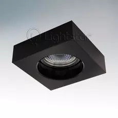 006127 Встраиваемый точечный светильник Lightstar Black