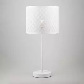 01018/1 белый Настольная лампа ЕВРОСВЕТ Snowy