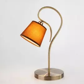 01047/1 античная бронза Настольная лампа ЕВРОСВЕТ Lilly