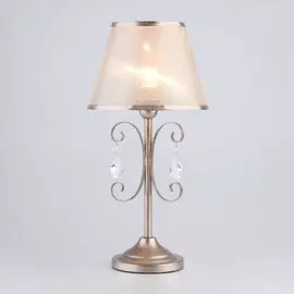 01051/1 серебро Настольная лампа ЕВРОСВЕТ Liona