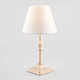 01061/1 белый с золотом Классическая настольная лампа Eurosvet Berlin