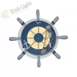 05827-2 Настенно-потолочный светодиодный светильник Kink Light Штурвал 17906