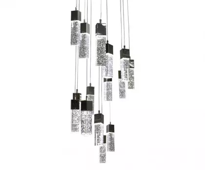 08510-15А,02(4000K) Подвесная светодиодная люстра Kink Light Аква 17668