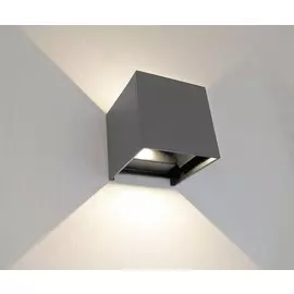 08585,16(3000K) Уличный настенный светодиодный светильник Kink Light Куб