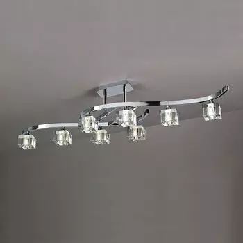 0961 Потолочная люстра на штанге Mantra Cuadrax