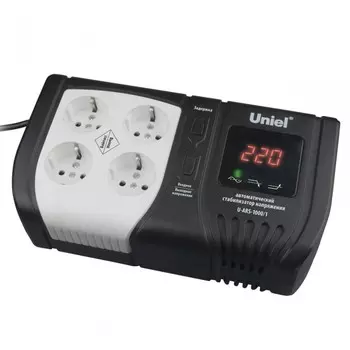 09622 Стабилизатор напряжения 1000ВА Uniel Expert U-ARS-1000/1