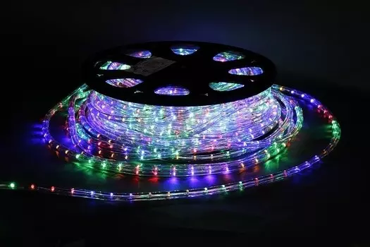 100м. Комплект дюралайт ленты RGB, 2,3W, 220V, 36LED/m, IP65 Sneha 11-2W-100M-220V-LED-U MIX 1397808