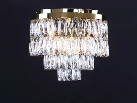 10128/PL gold Люстра потолочная Newport